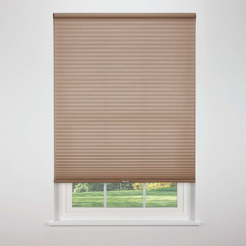 Store filtrant la lumière sans cordon Linen Avenue (arrive 1/4 "plus étroit), Récoltes, l 44,75 po x L 48 po