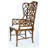 Hallam Chinese Chippendale Wingback Chair-32055180