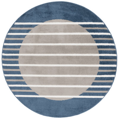 Bedoya Performance Striped Rug