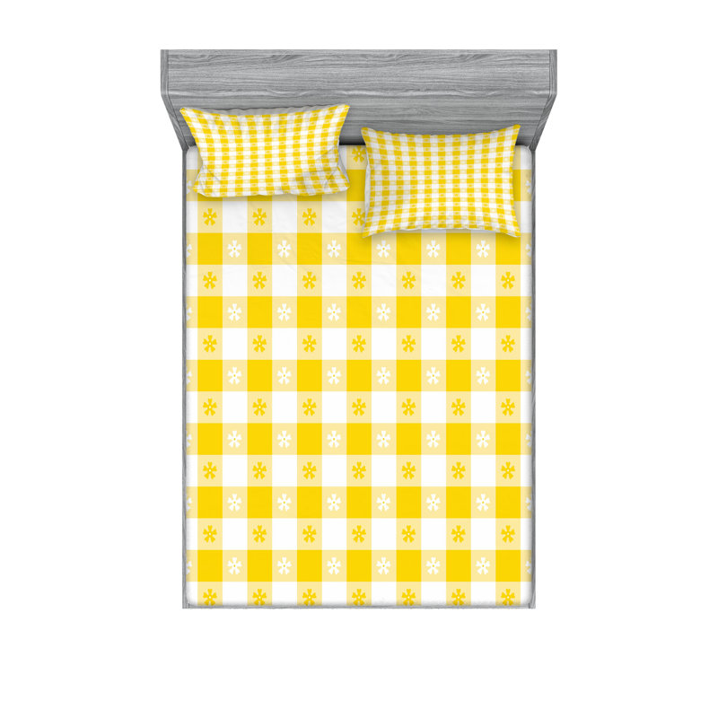 Drap-housse et coussin décoratif Ambesonne, King Sheet Set + 5 Additional Pieces