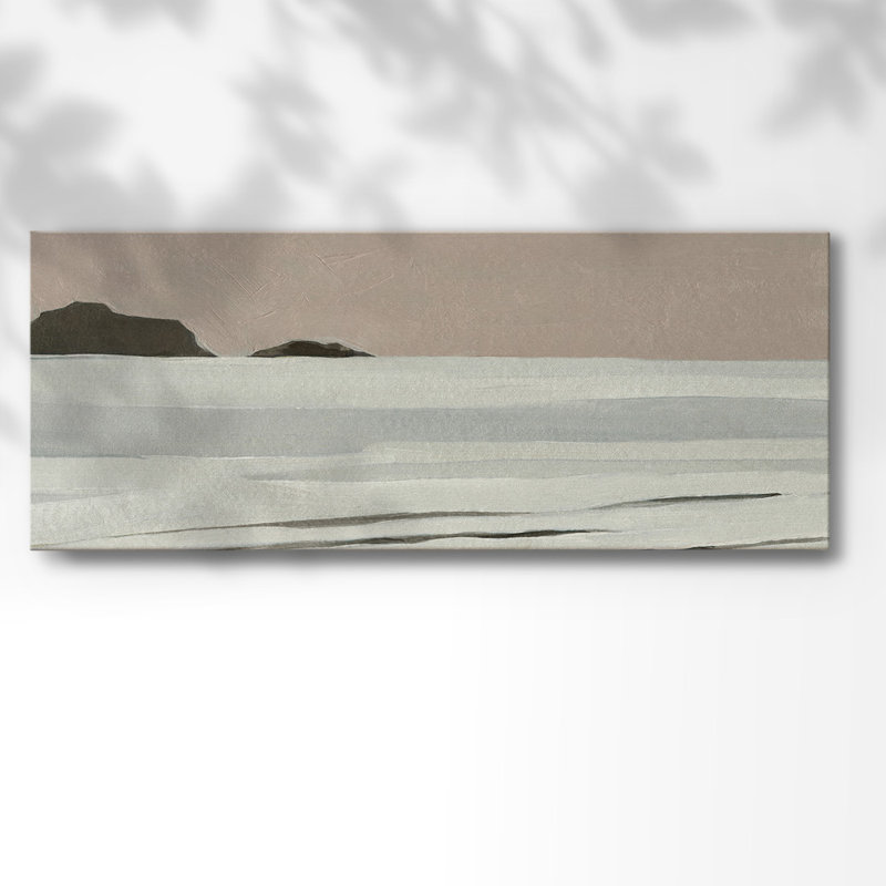 Toile tendue M-Tonal Horizon I-Gallery, H 20 po x l 50 po x P 1,5 po