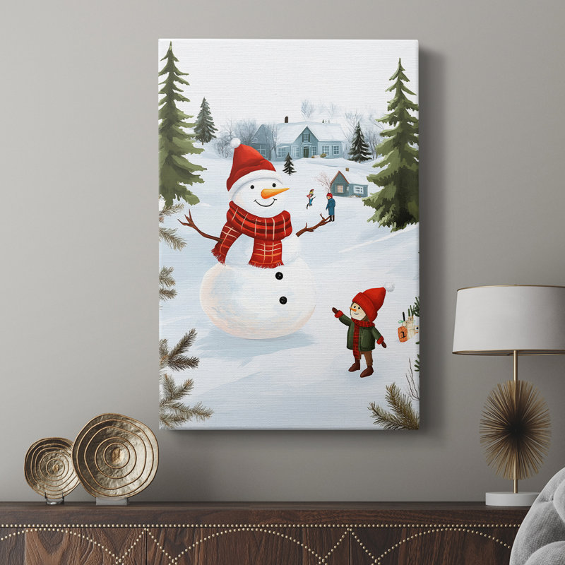 Art des Fêtes de Noël - Cccxxx, H 12 po x l 8 po
