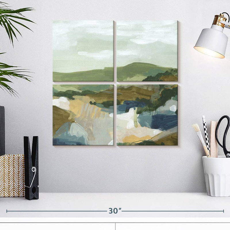 Plein air primitif II, H 18 po x l 18 po