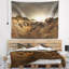 Tapisserie panorama paysage brun rocky forest-28509586
