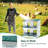 4 Compartment Chicken Nesting Boxes, Metal Nesting Boxes Wall Mount Chicken Egg Laying Box for Different Chicken Breeds