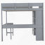 Lit mezzanine avec bureau et tablette Kayllum-630013767