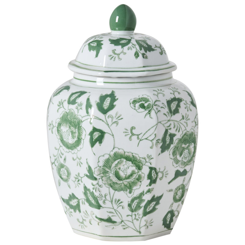 Handmade Porcelain Ginger Jar