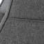 Chaise berçante Fabien en tissu gris