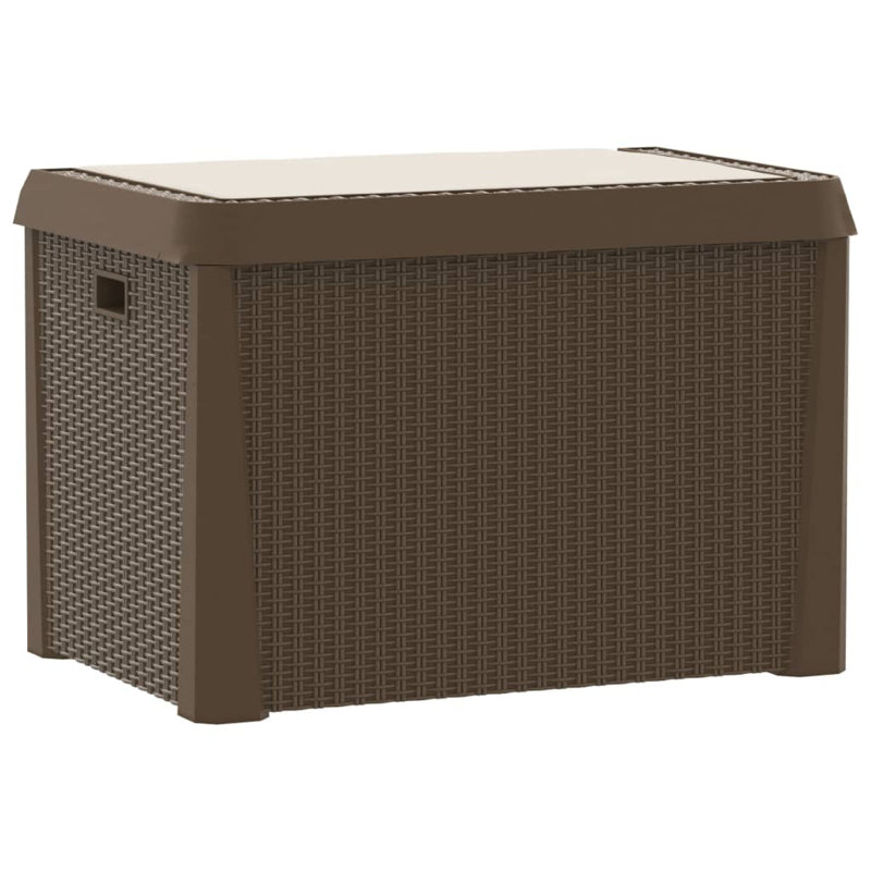 Coussin de siège de jardin avec rangement 29 po Jely