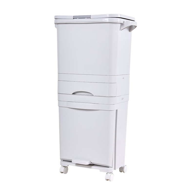 49 Litre Step On Kitchen Trash Can