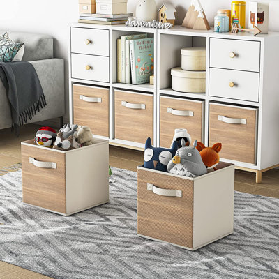 Bac de rangement en tissu East Urban Home