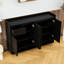 Armoire à chaussures avec tablettes réglables, tiroir et compartiments spacieux-1863244588