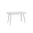 Pangea Home Hal Desk in White Lacquer – Modern Glossy Writing Desk for Home Office, Study, or Workspace - White Desk-2115590963-2096276357