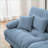 Sectional Sofas: U-Shaped Oversized Modular with 2 Ottomans, Deep Seat for Living Room | Navy Blue | Chenille
