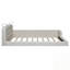 Grand lit plateforme tapissier avec 2 lampes de lecture-677617794