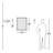 Burnside Steel Armed Sconce-1729236928