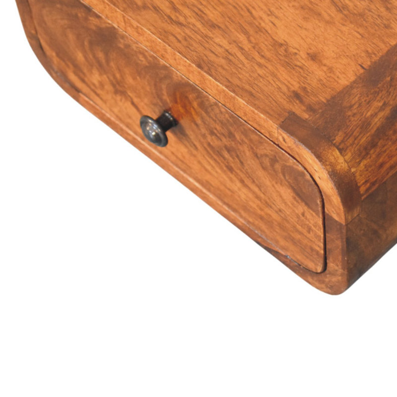 Archeveque 30cm W Solid Wood Bedside Table