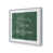 Cadre simple en chrome poli, bois massif n'est pas disponible