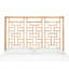 Ohana Wicker/Rattan Open-Frame Headboard-21137862-116571998