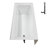 Streamline 66 in. x 32 in. Acrylic Left-Hand Drain Alcove Bathtub in Glossy White With External Drain-101700384