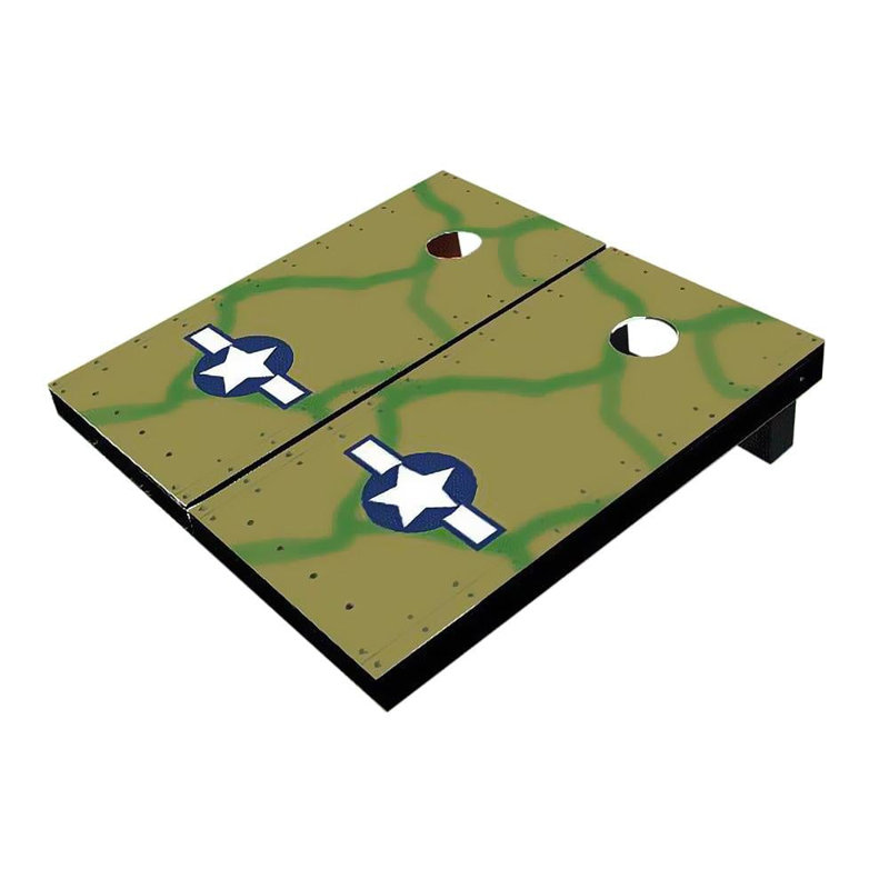Planches de cornhole Air Force 2 'x 3' Rivet Camo