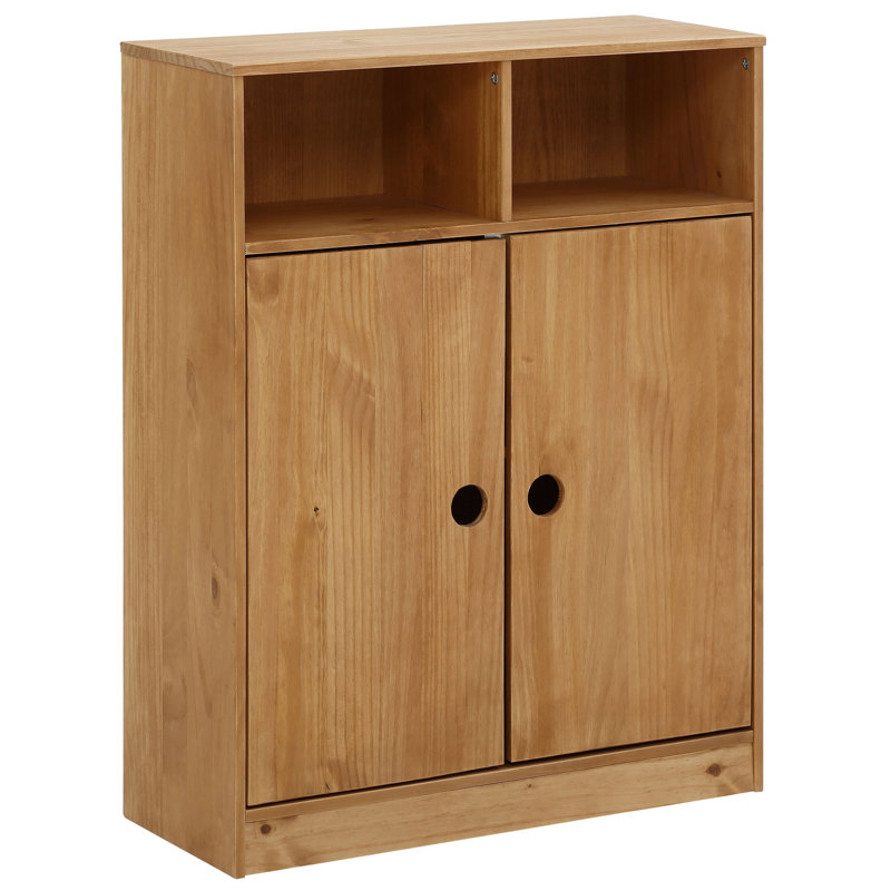 Diepreye 2 -Door 4 -Shelf, Stain Wax