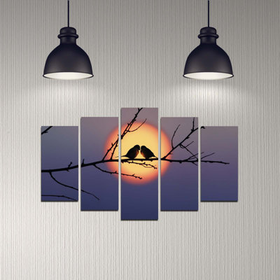 5 Piece No Frame Print on MDF