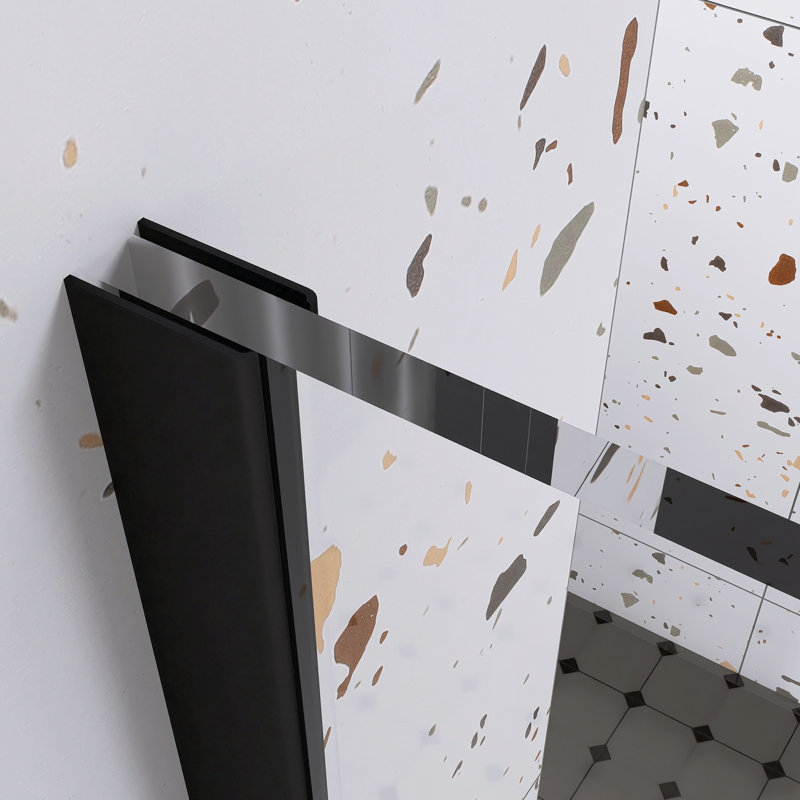 30 - 60 In.W X 72 In.H Shower Sliding Door With Stainless Steel Handle