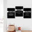 Art mural sur toile inspirant Hustle Grind