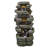 SunJet 47.2" H Natural Stone Outdoor Garden Fountain with Lights