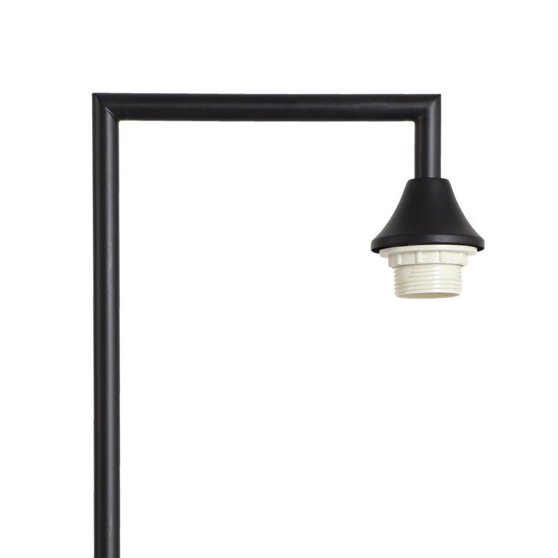 Wang Metal Table Lamp, Silver, Black