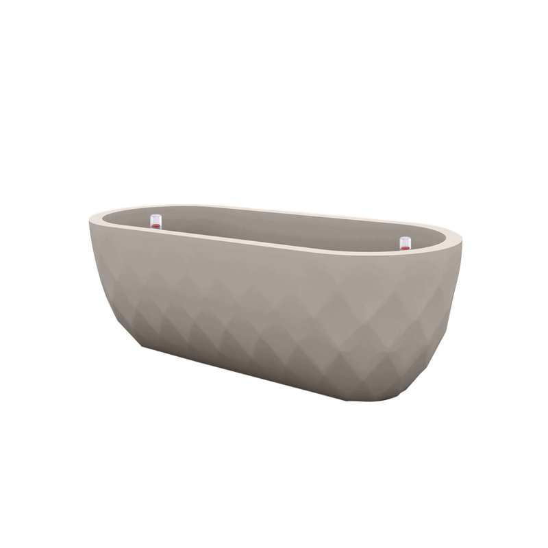 Vases Resin Pot Planter, Taupe