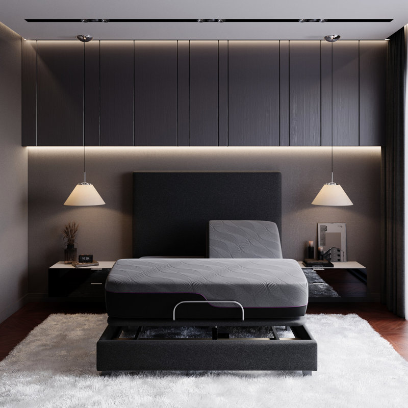 Matelas en mousse de latex grand 11 po - odeur - housse 11 po intérieur