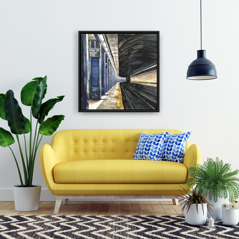 Impression sur toile New-York Subway
