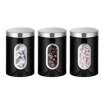Metal Jar - Set of 3