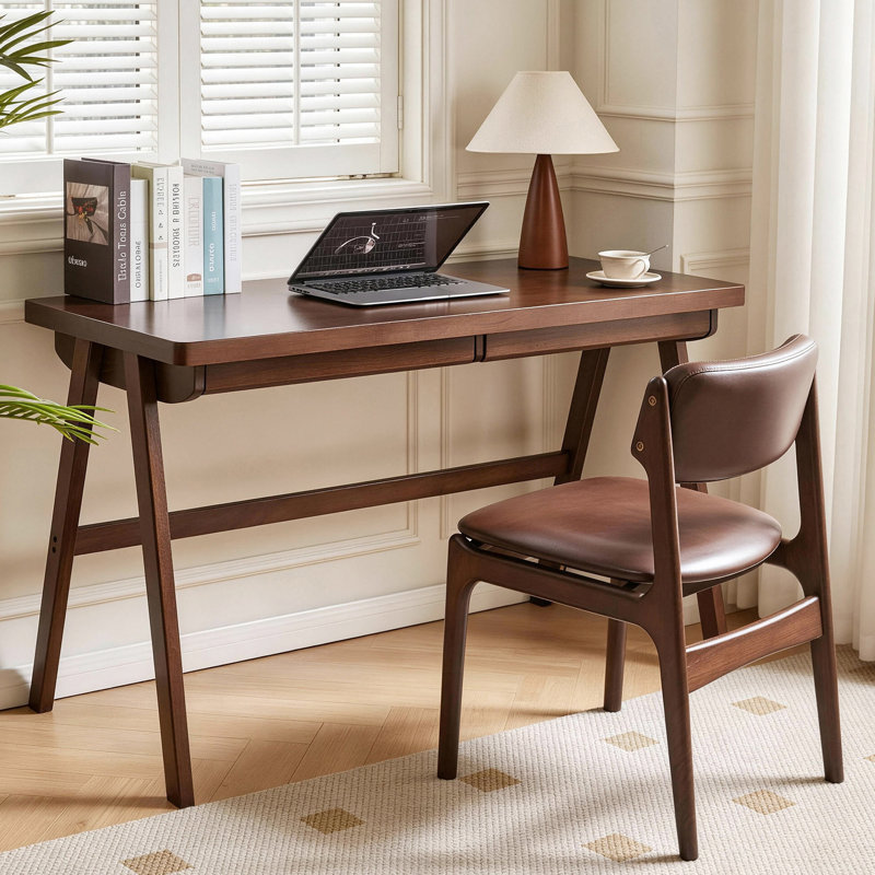 Solid Wood Computer Desk