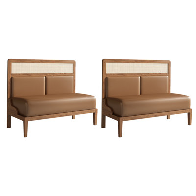 Retro simple cafe restaurant card benches