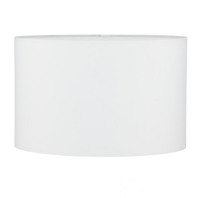 24cm H Cotton Oval Lamp Shade ( Uno )