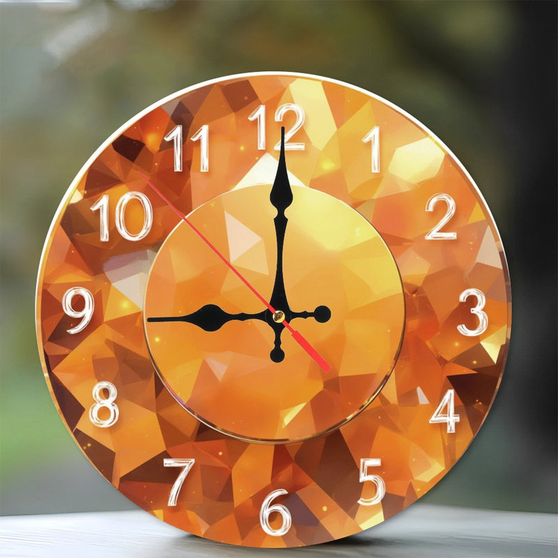 Horloge orange