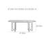 Console en bois massif rétro-1829741878