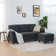 79.5" Wide Reversible Modular Sofa & Chaise with Ottoman
