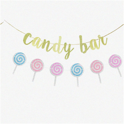 16-Piece Mexican Paper Flowers and Banner Set