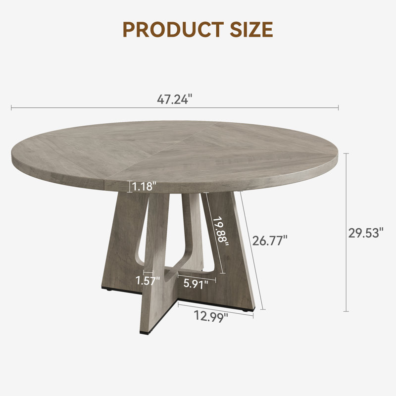 Dining Table, Grey