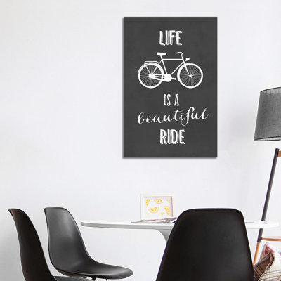 Life Is A Beautiful Ride by Blursbyai - Gallery-Wrapped Canvas Giclée on Canvas