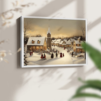 Art de Noël - CM XXVII - Reproduction encadrée - Restickable