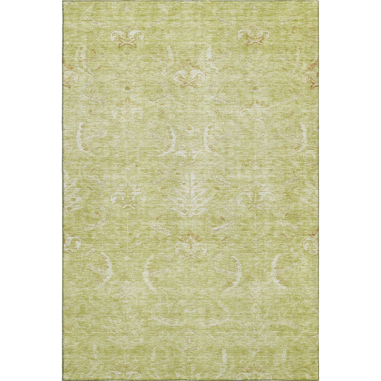 Premium Machine Washable Dahl AMF1083 Damask Rug