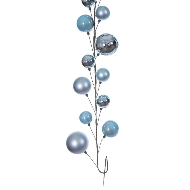 Guirlande Vickerman 10 pi., Bleu pastel