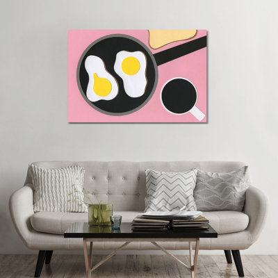 «Mr. D'z Breakfast», reproduction d'art sur toile tendue