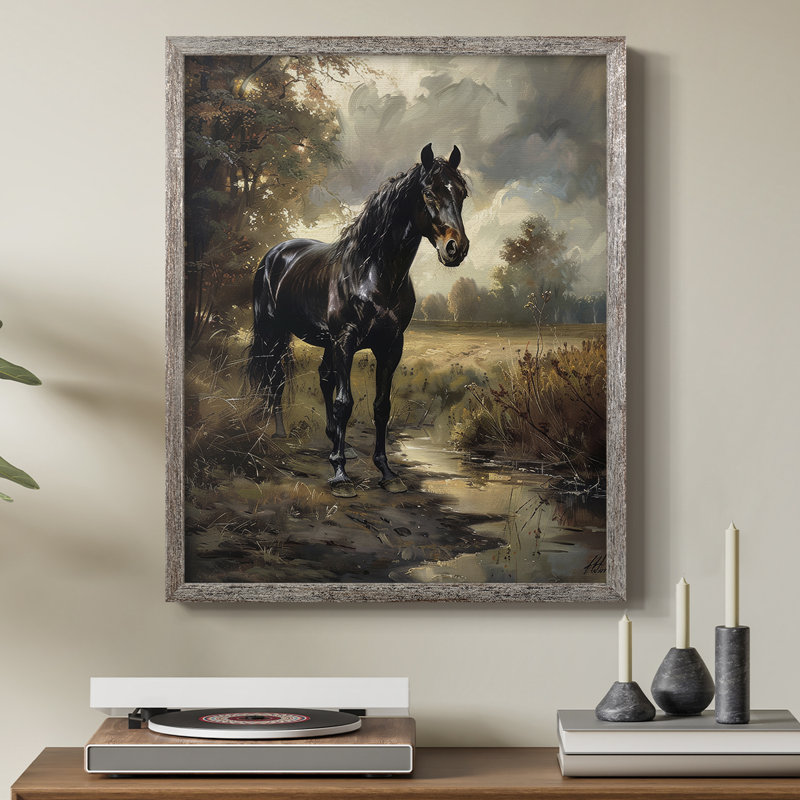 ANIMALS Series CECXIX, reproduction encadrée - bois massif