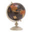 Globe terrestre en métal